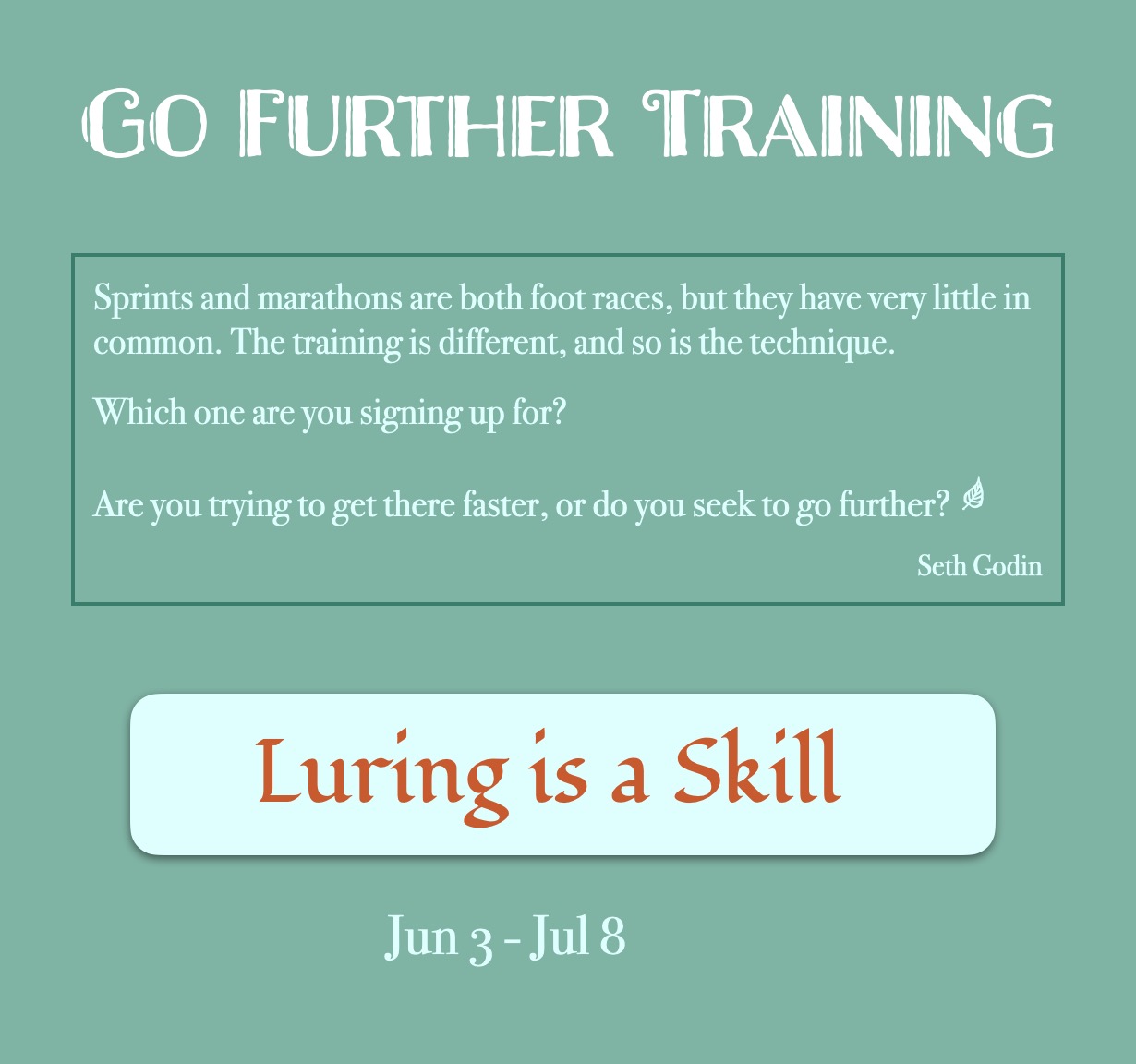 Screenshot Luring is a skill graphic